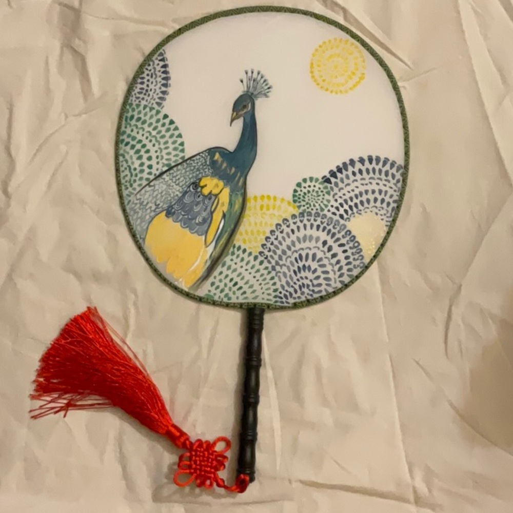 handmade fan nwot
